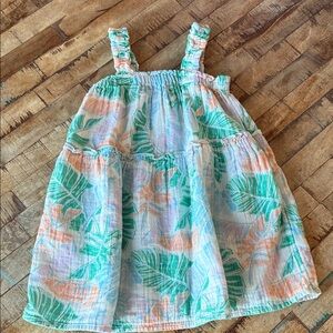 Tropical Leaf Print Sundress cat & Jack 3T